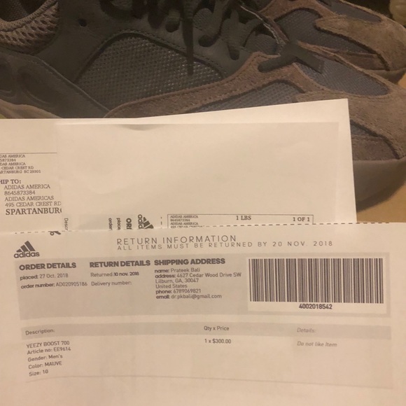 Yeezy Muave 700 - Picture 6 of 6